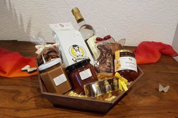 Geschenkkrbe nach Wunsch zusammenstellen lassen