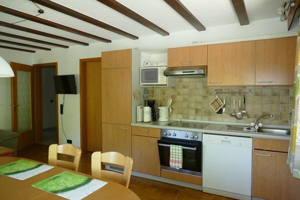 Kche  der Ferienwohnung "Hexenloch" des Gasthaus Felsenstble in St. Mrgen